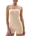 Strapless Shorts Bodysuit for Women Tummy Control Shapewear Seamless Sculpt Body Shaper with Removable Straps