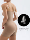 Strapless Shorts Bodysuit for Women Tummy Control Shapewear Seamless Sculpt Body Shaper with Removable Straps