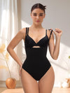 Open Bust Shapewear Tummy Control Bodysuits for Women Seamless Compression High Waisted Body Shaper